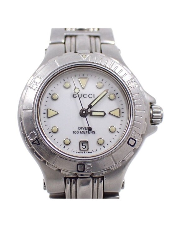 Gucci Diver Watch Silver main image 8